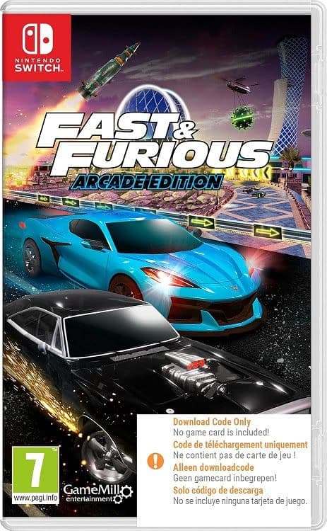 Fast & Furious: Arcade Edition (Code in a Box) - Switch