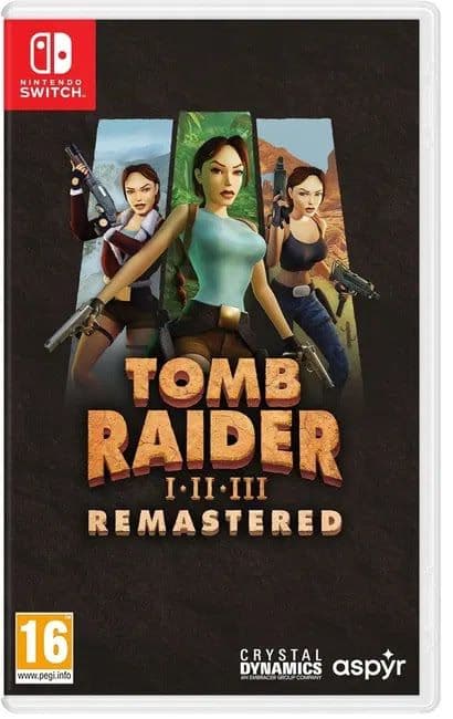 Tomb Raider IV-VI Remastered Starring Lara Croft - Switch - Main View