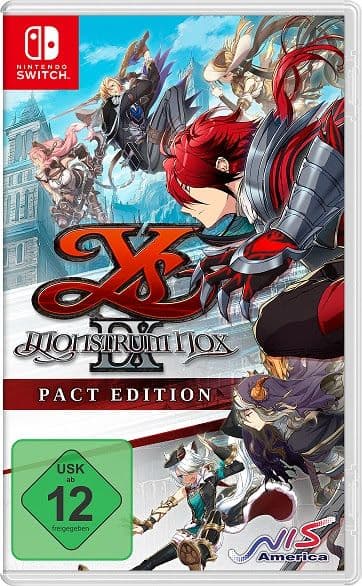 Ys IX: Monstrum Nox - Pact Edition Deluxe Edition GERMAN - Switch - Main View