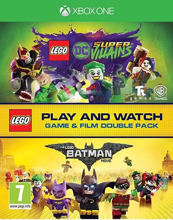 LEGO DC Super Villains & The LEGO Batman Movie (Blu-Ray) Double Pack - Xbox One - Main View