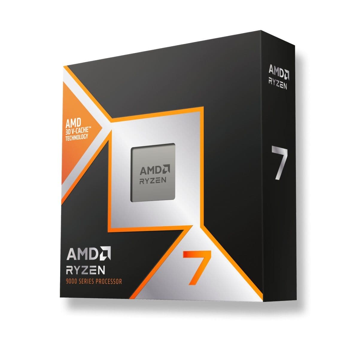 AMD Ryzen 7 9800X3D CPU, AM5, Up to 5.2GHz, 8-Core, 120W, 104MB Cache, 4nm, 9th Gen, Radeon Graphics, NO HEATSINK/FAN - OEM *TRAY*