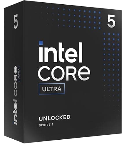 Intel Core Ultra 5 245KF CPU, 1851, 5.2GHz Turbo, 14-Core, 125W (159W Turbo), 24MB Cache, Unlocked, Arrow Lake, No Graphics, NO HEATSINK/FAN - Main View