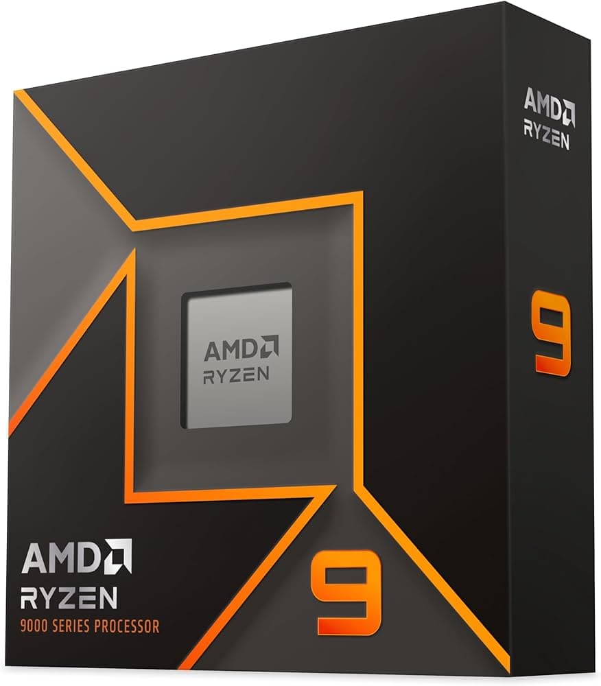 AMD Ryzen 9 9950X CPU, AM5, Up to 5.7HGz, 16-Core, 170W, 80MB Cache, 4nm, 9th Gen, Radeon Graphics, NO HEATSINK/FAN - OEM *TRAY*