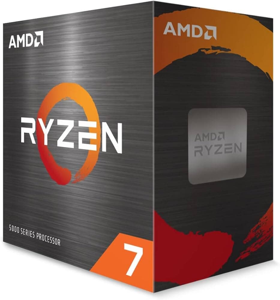 AMD Ryzen 7 5700X CPU, AM4, Up to 4.6GHz, 8-Core, 65W, 36MB Cache, 7nm, 5th Gen, No Graphics, NO HEATSINK/FAN - OEM *TRAY*