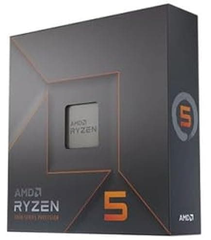 AMD Ryzen 5 7500F CPU with Wraith Stealth, AM5, Up to 5.0GHz, 6-Core, 65W, 38MB Cache, 5nm, 7th Gen, No Graphics - OEM *TRAY* - Main View