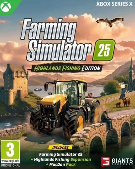 Farming Simulator 25: Highlands Fishing Edition - Xbox Series X - Main View