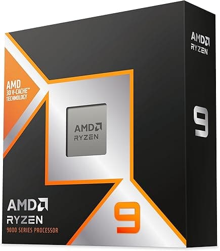 AMD Ryzen 9 9900X3D CPU, AM5, Up to 5.5GHz, 12-Core, 120W, 140MB Cache, 4nm, 9th Gen, Radeon Graphics, NO HEATSINK/FAN - Main View