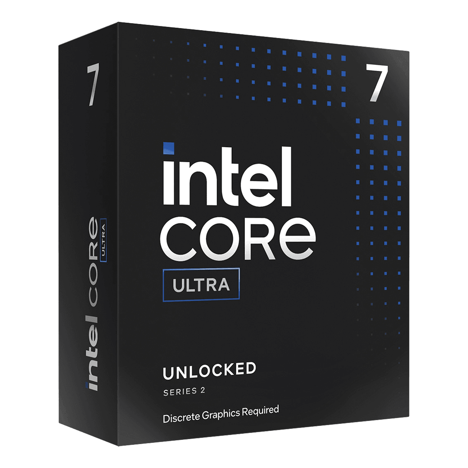 Intel Core Ultra 7 265KF CPU, 1851, 5.5GHz Turbo, 20-Core, 125W (250W Turbo), 30MB Cache, Unlocked, Arrow Lake, No Graphics, NO HEATSINK/FAN - Main View