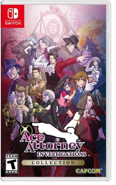 Ace Attorney Investigations 1 & 2 Collection- Switch - Main View